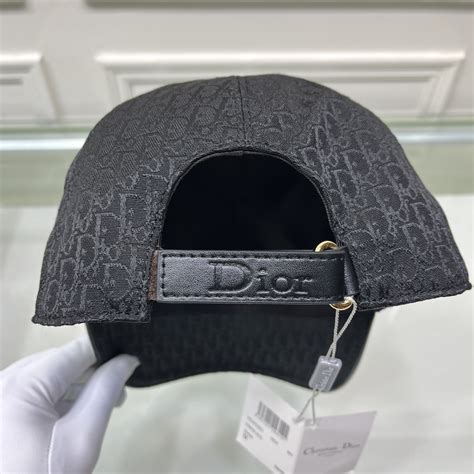 dior baseball cap black|christian dior couture cap.